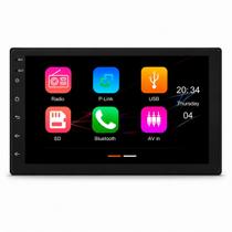 Central Multimídia 7 Polegadas Mp5 Touch Screen Carplay e Android Auto Conexão Bluetooth Espelhamento Com Fio - JR8 Central Multimídia 7 Polegadas Mp5 Touch Screen Carplay e Android Auto Conexão Bluetooth Espelhamento Com Fio - JR8