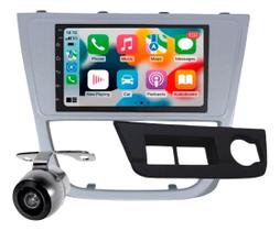 Central Multimídia 7 Roadstar Android RS815BR +Mold. Gol/Saveiro/Voyage G5 Grafite +Câmera Dinâmica