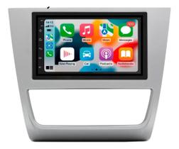 Central Multimídia 7 Roadstar Android RS815BR Prime + Moldura Gol/Saveiro/Voyage G5 - Prata