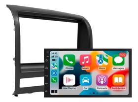 Central Multimídia 7 Roadstar Android RS815BR Prime + Moldura Palio/Strada/Siena 08/12 - Preta