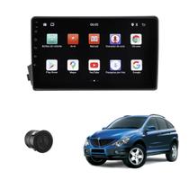 Central Multimídia 9 Android Ssangyong Actyon 2008 Até 2012