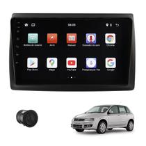 Central Multimídia 9 Pol Android Fiat Stilo 2003 até 2011