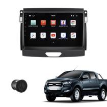 Central Multimídia 9 Pol Android Ford Ranger 2016 Até 2019