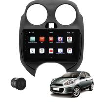 Central Multimídia 9 pol Android Nissan March 2011 até 2014