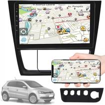 Central Multimídia 9 pol Android RS915BR Prime MP5 Usb Gol G6 e Moldura Painel 2 Din Preta Fiamon