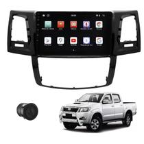 Central Multimídia 9 Pol Android Toyota Hilux 2012 até 2015 Central Multimídia 9 Pol Android Toyota Hilux 2012 até 2015