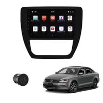 Central Multimídia 9 Pol Android VW Jetta 12/18 Black Piano