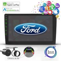 Central Multimidia 9 Pol Apple Carplay Android Auto Bt Ford