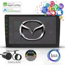 Central Multimidia 9 Pol Apple Carplay Android Auto Bt Mazda