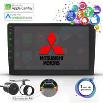 Central Multimidia 9 Pol Apple Carplay Android Auto Bt Mitsubishi