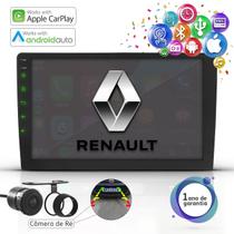 Central Multimidia 9 Pol Apple Carplay Android Auto Bt Renault