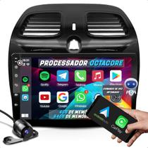 Central Multimidia 9 Polegadas 2 din Android Carplay Gps com Câmera e Moldura Para Grand Siena palio sporting 2012 à 2021