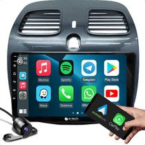Central Multimídia 9 Polegadas 2 Din Com Carplay android auto Para Grand siena Palio sporting 2012 a 2021.Com Moldura e câmera de ré