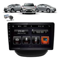 Central Multimídia 9 Polegadas Espelhamento Carplay Bluetooth Câmera de Ré Hyundai HB20 2012 2019 - Roadstar