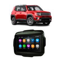 Central Multimídia 9 Polegadas MP5/BT 2Din - Faaftech + Moldura Preta 9 Polegadas Renegade - Expex