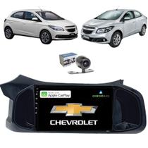 Central Multimídia 9 Polegadas Touch BT Carplay AndroidAuto GM Onix 2012 até 2019 Joy até 2021 - Roadstar