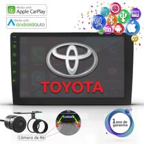Central Multimidia 9 Polegas Apple Carplay Android Auto Toyota