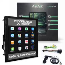 Central Multimídia Adak Link 8S 9 Android Octa Core 4GB 64GB CarPlay Android Auto Espelhamento WiFi Bluetooth GPS USB RCA Tela Touch Automotiva