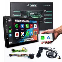 Central Multimídia Adak Link 8S DSP 96 polegadas Android Octa Core 4GB 64GB Bluetooth WiFi GPS Espelhamento CarPlay Android Auto USB Câmera de Ré Central Multimídia Adak Link 8S DSP 96 polegadas Android Octa Core 4GB 64GB Bluetooth WiFi GPS Espelhamento CarPlay Android Auto USB Câmera de Ré