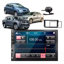 Central Multimídia Amarok 2015/21 Câmera Ré Bluetooth Espelha