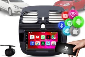 Central Multimidia Android 12 Gps 2GB + Camera + Moldura GRAND SIENA 2012 - 2020