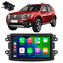 Central Multimidia Android 13.0 GPS Moldura Câmera Renault