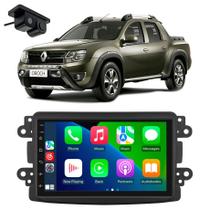 Central Multimidia Android 13.0 GPS Moldura Câmera Renault