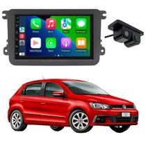 Central Multimidia Android 13.0 Vw Gol G7 Moldura Câmera Ré