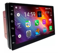 Central Multimídia Android 2/32gb Wifi Gps 7 Pol USB BT FM - 701KE FirstOption