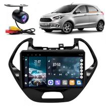 Central Multimídia Android 2 Din Ford Ka Moldura 9