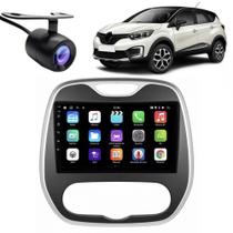 Central Multimídia Android 2 Din Renault Captur Moldura 9" Câmera Ré Central Multimídia Android 2 Din Renault Captur Moldura 9" Câmera Ré