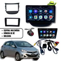 Central Multimídia Android 9' Hb20 Carplay E Câmera De Ré