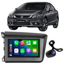Central Multimídia Android Auto Carplay GPS Honda Civic G9
