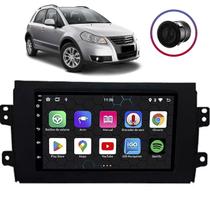 Central Multimídia Android Auto Carplay Suzuki Sx4 2009/2015