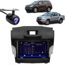 Central Multimidia Android Auto GM S10 Moldura + Câm BP