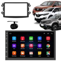 Central Multimidia Android Auto Logan Expression Moldura + Câm Central Multimidia Android Auto Logan Expression Moldura + Câm