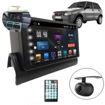 Central Multimidia Android Auto Uno Mille Moldura + Câm