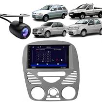 Central Multimidia Android Auto Weekend G2 Moldura + Câm Cinza Central Multimidia Android Auto Weekend G2 Moldura + Câm Cinza