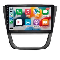 Central Multimídia Android Carplay 9 Poleg. + Moldura Gol G5