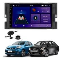 Central Multimidia Android Carplay Nissan March Versa Sentra