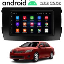 Central Multimidia Android Corolla 2008 a 2013 Wifi Bluetooth Gps Espelhamento Carplay