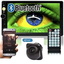 Central Multimídia Android Dvd Bluetooth Mais Camera de Ré Usb Fm Mp5