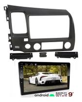 Central Multimidia Android Etech 9 Polegad New Civic 07 a 11