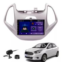 Central Multimidia Android Ford Ka 2015 Carplay Moldura
