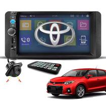 Central Multimidia Android Toyota Moldura Câmera Gps Wifi