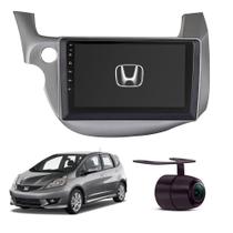 Central Multimidia Android12.0 Honda Fit 2009 10 11 12 13 14 Gps Wifi Usb Câmera ré Bluetooth Espelhamento Tela 9pol IPS - 2GB memória ram