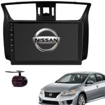 Central Multimidia Android12.0 Nissan Sentra 2013 14 15 16 17 18 19 Gps Wifi Usb Câmera Ré Bluetooth Rádio FM Tela 9pol Ips - 2GB ram