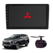 Central Multimidia Android12.0 Pajero Sport 2021 2022 2023 Gps Wifi Usb Câmera ré Bluetooth Espelhamento Rádio FM Tela 9pol Ips - 2GB ram