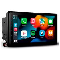Central Multimidia Auto CarPlay Android Auto 7" Polegadas USB Espelhamento Aplicativos Entrada Câmera Ré - JR8