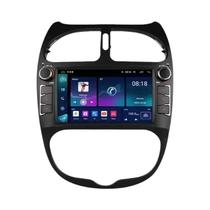 Central Multimídia Automotiva Android 13 De 7 Polegadas Para Peugeot 206 (1998-2016) E Citroën C2